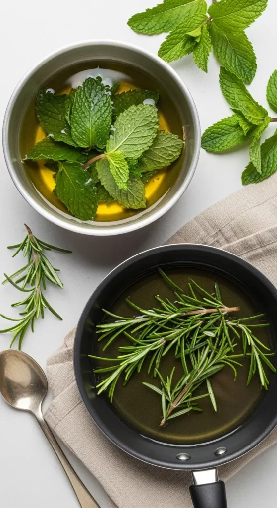 Strengthening Rosemary & Mint Hair Oil Strengthening Rosemary & Mint Hair Oil