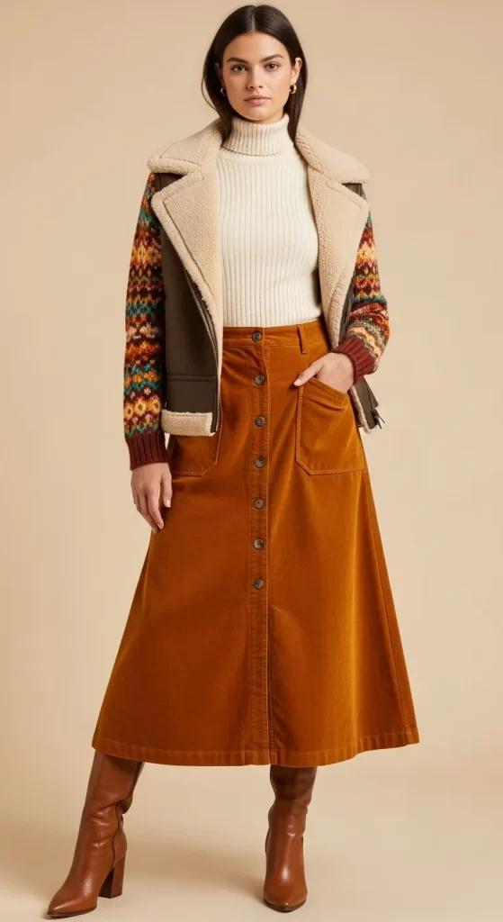 The Shearling-Knit Hybrid Jacket