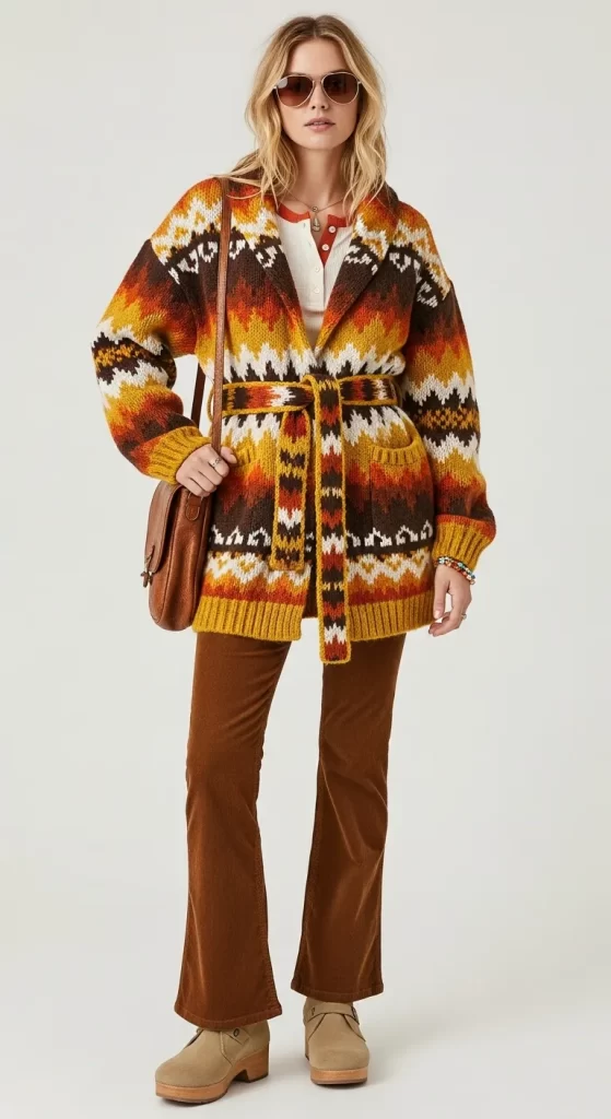 The 70s Chalet Cardigan The 70s Chalet Cardigan