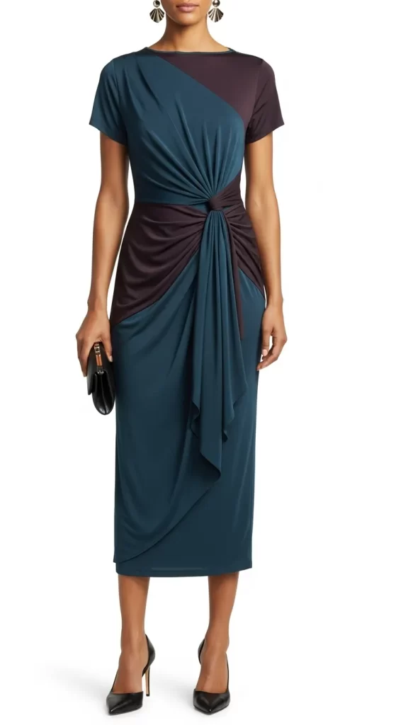 The Artfully Draped Dress The Artfully Draped Dress