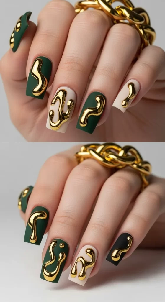 Gilded Sculptural Accents