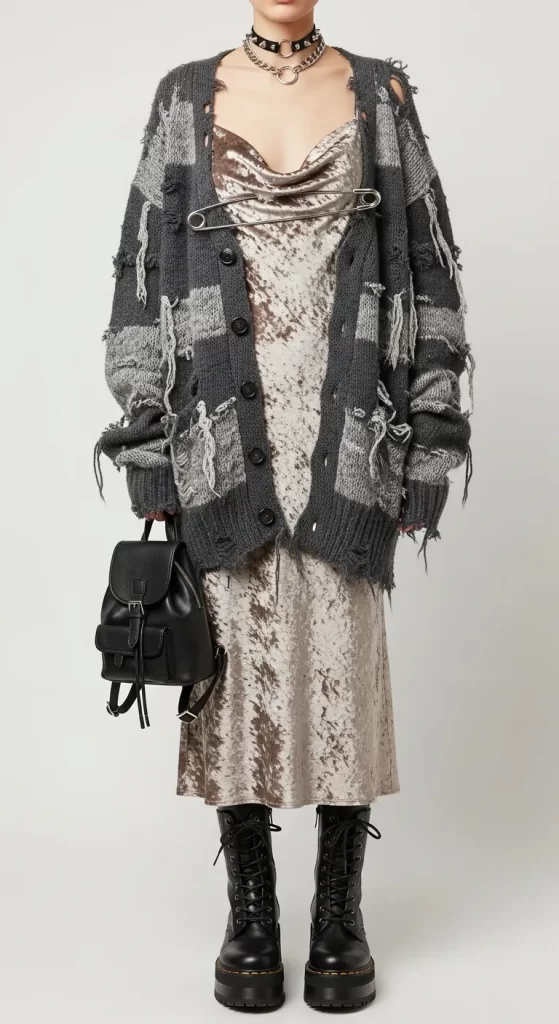 The Deconstructed Cardigan