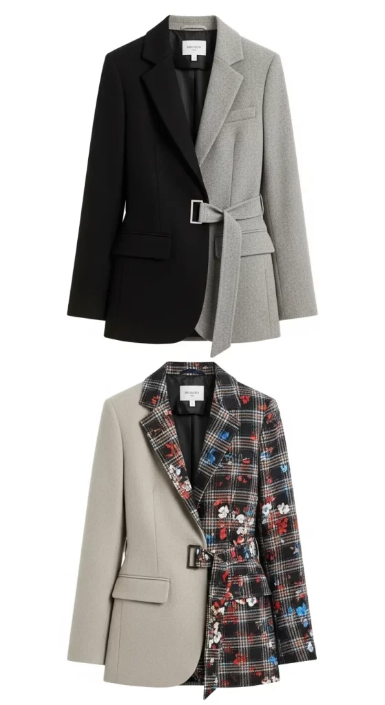 The Asymmetrical Split Blazer The Asymmetrical Split Blazer