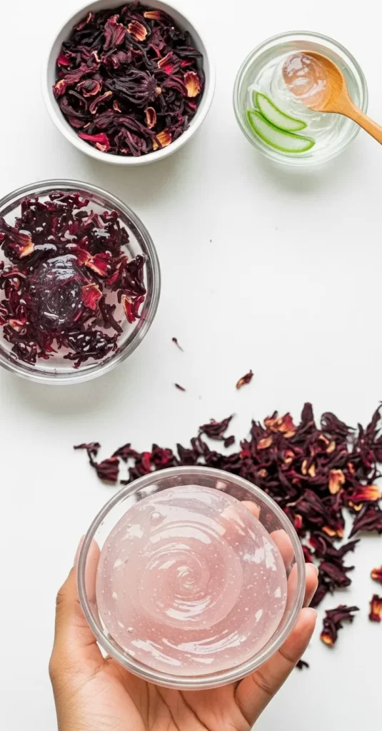 Hydrating Hibiscus & Aloe Gel Mask Hydrating Hibiscus & Aloe Gel Mask