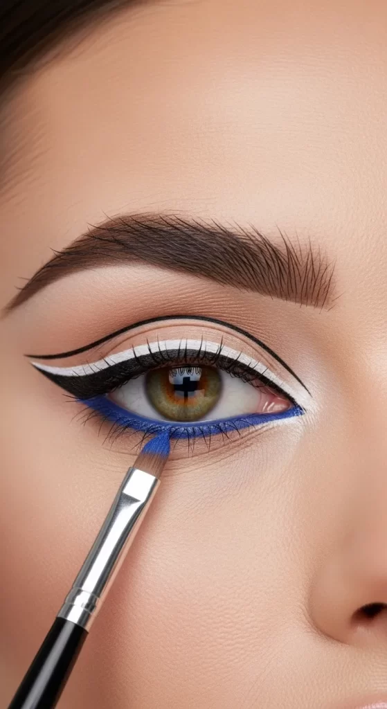  Cobalt Pop Graphic Liner