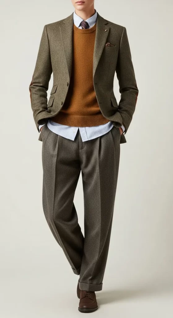 The Collegiate Tweed Blazer