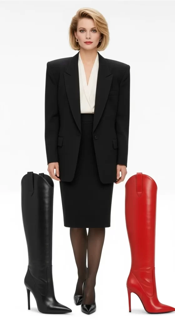 The Power-Player Stiletto Boot