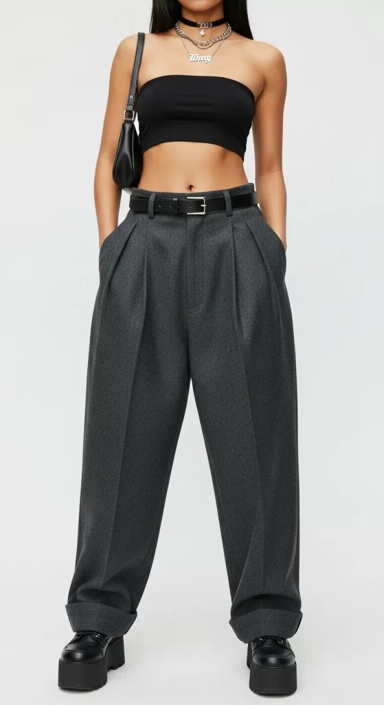  The Modern Pleated Trouser