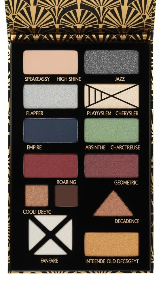 The Roaring Twenties Speakeasy Palette