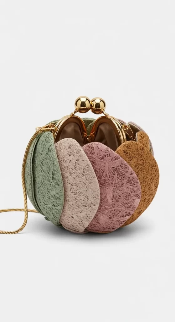 The Embroidered Petal Clutch The Embroidered Petal Clutch