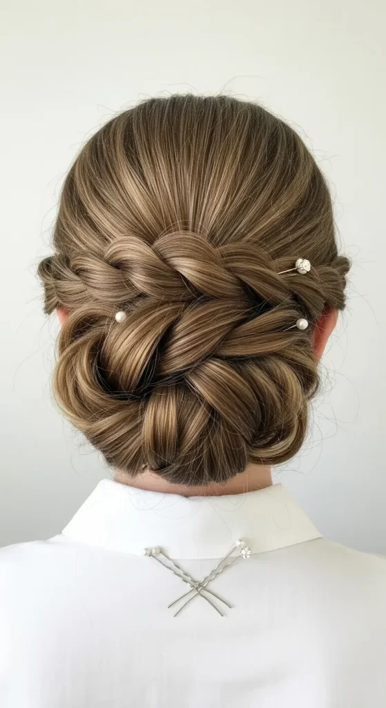 The Gentle Weave Chignon The Gentle Weave Chignon