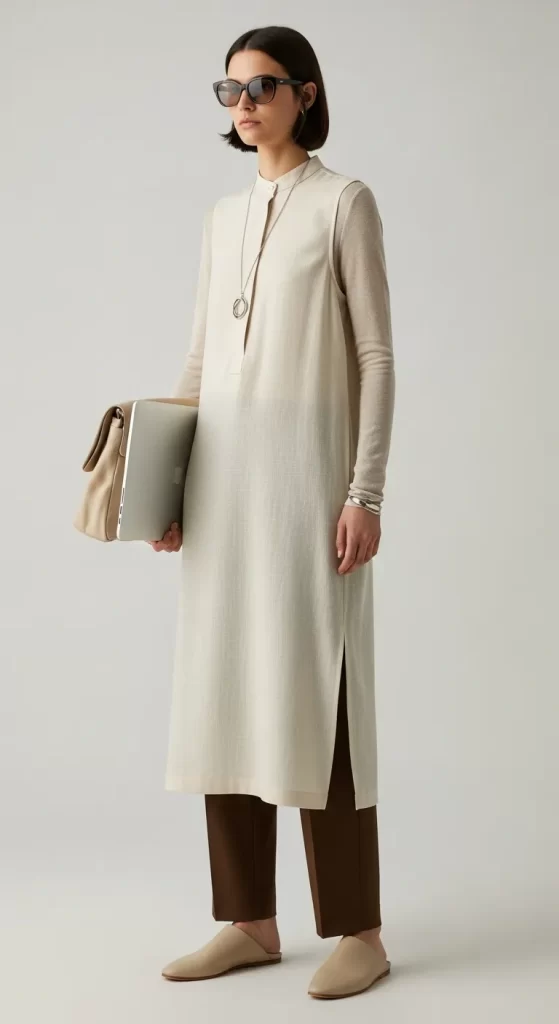 The Layered Minimalist Tunic
