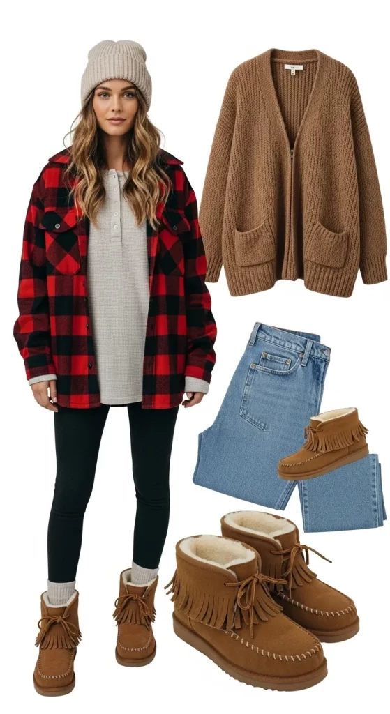 The Fringed Moccasin Boot