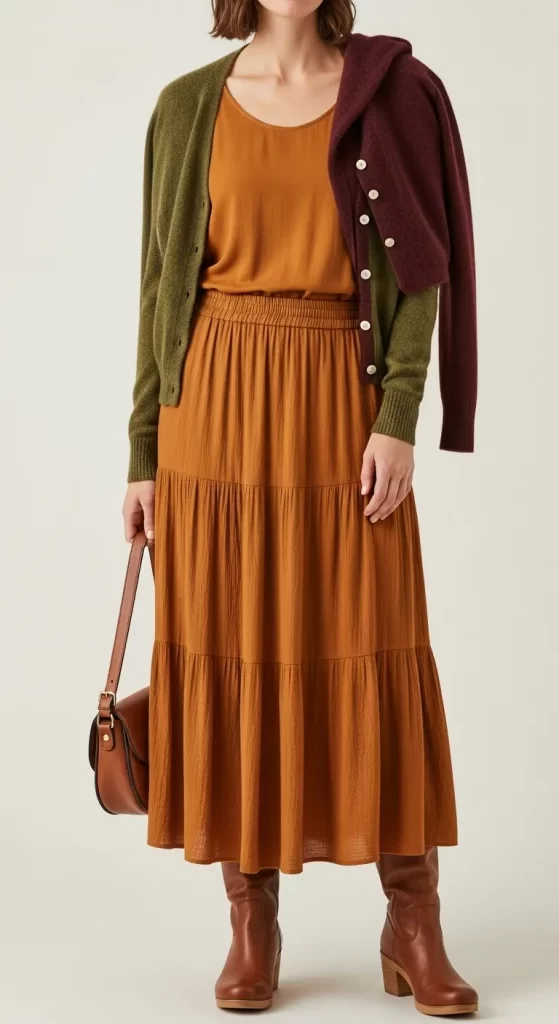 The Tiered Peasant Skirt