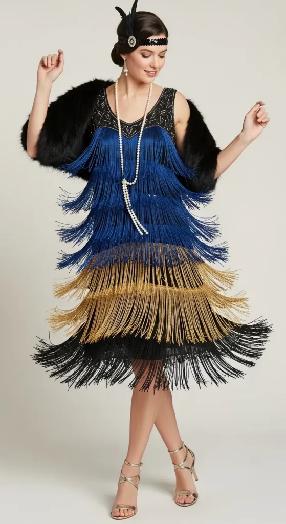 The Twenties-Inspired Fringe Dress The Twenties-Inspired Fringe Dress