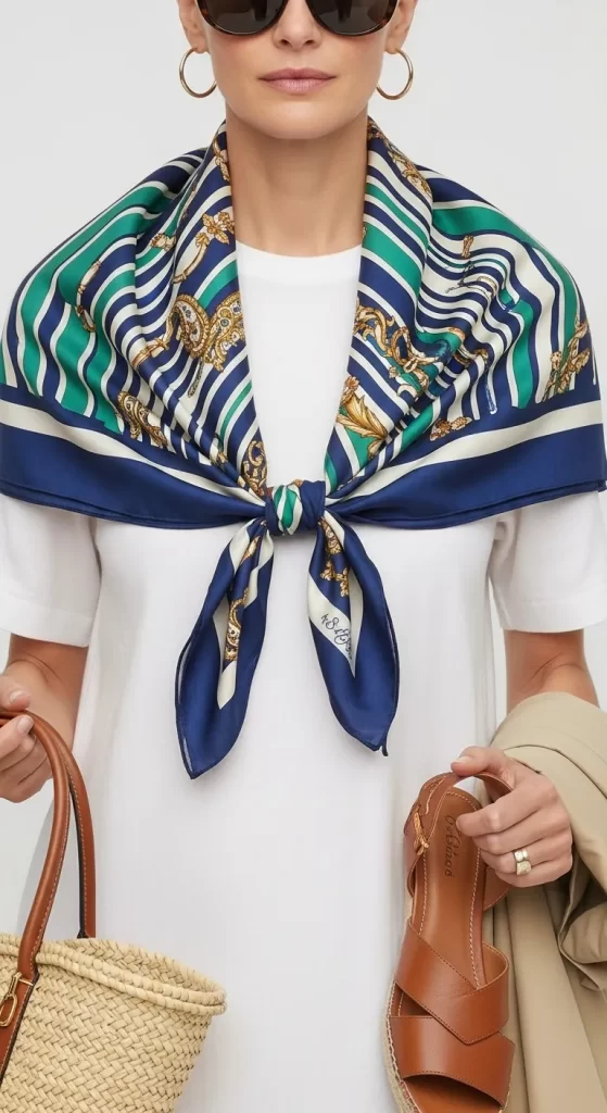 The Nautical Square Knot Bib The Nautical Square Knot Bib