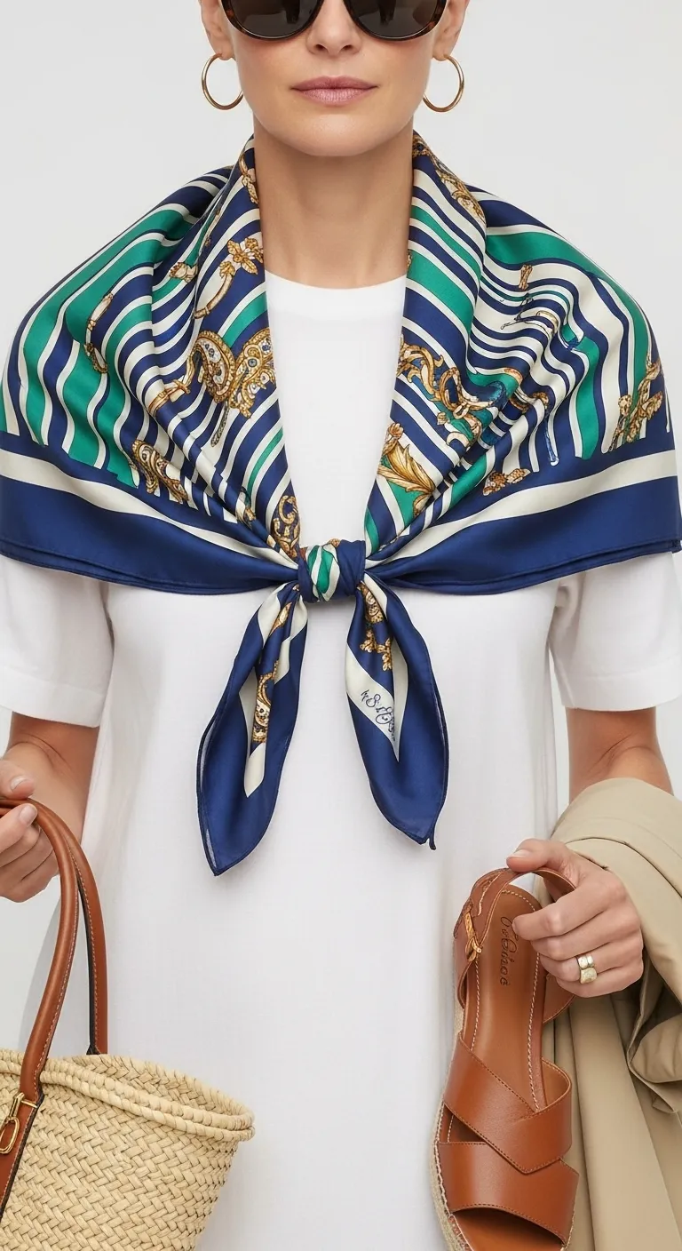 SCARF STYLING: 45 Ways to Wear Your Favorite Scarf and Look Chic