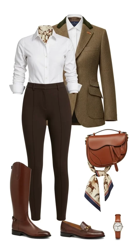 The Polished Equestrian Look