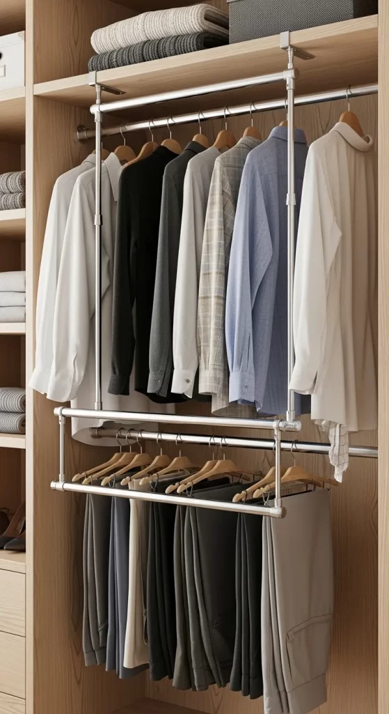 The Tension Rod Shelf-Splitter The Tension Rod Shelf-Splitter