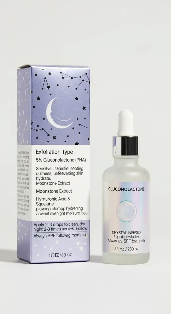 Moonstone & PHA Calming Night Serum