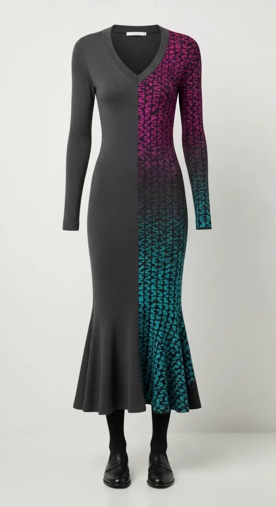 The Ombré Knit Dress