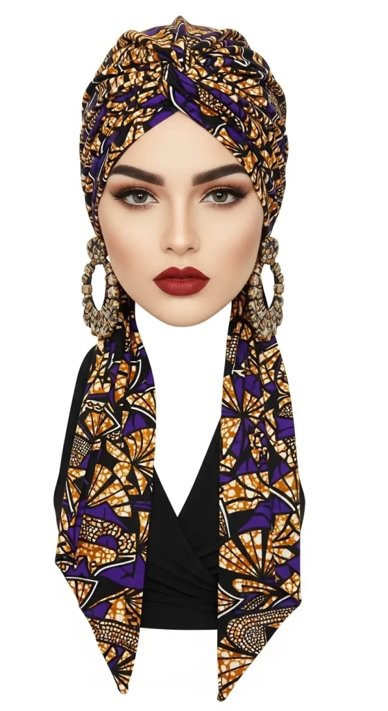 The Regal Ankara Turban Wrap The Regal Ankara Turban Wrap