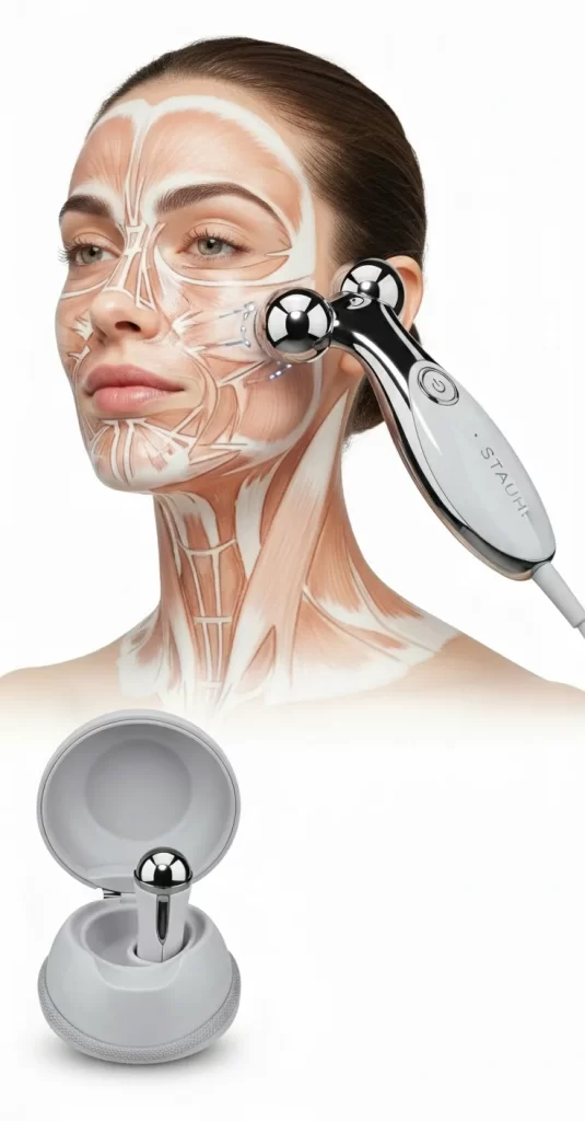 The Microcurrent Facial Toning Device