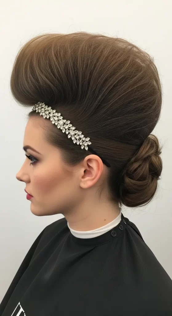 The Regal Beehive Bouffant The Regal Beehive Bouffant