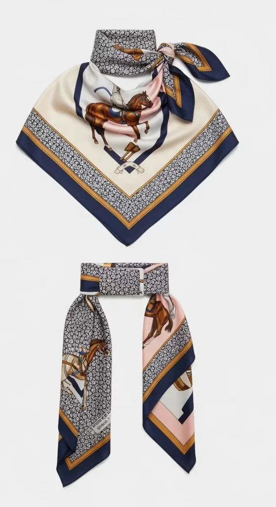 The Artistic Silk Scarf