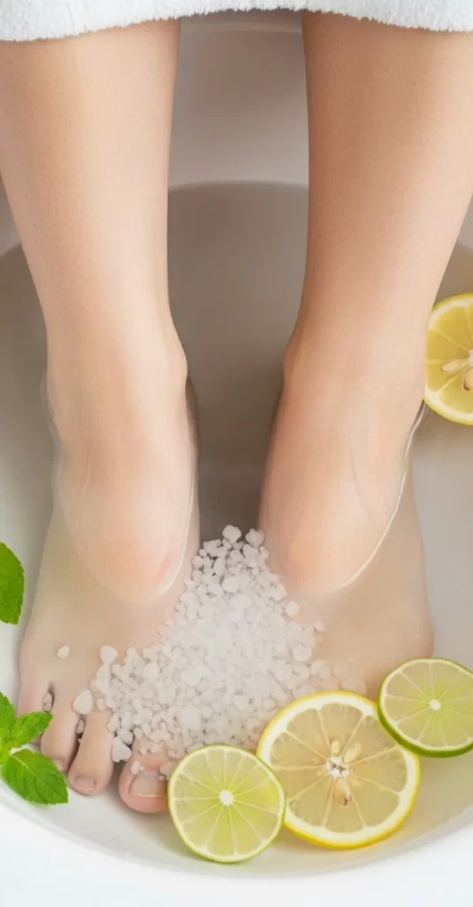 Deodorizing Citrus & Mint Foot Soak Deodorizing Citrus & Mint Foot Soak