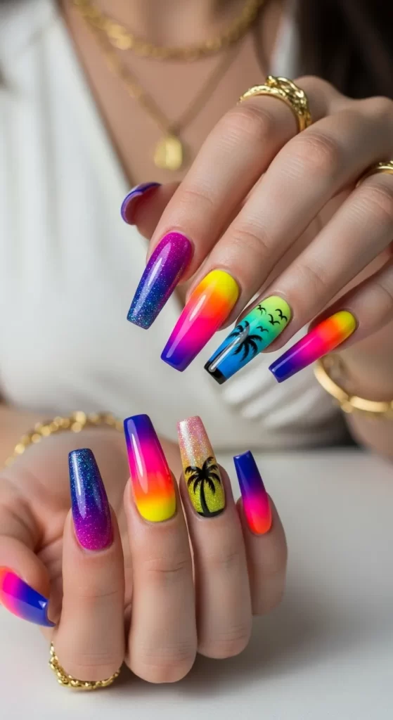 Tropical Sunset Gradient