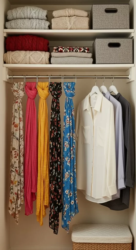 The Scarf Loop Hanger The Scarf Loop Hanger