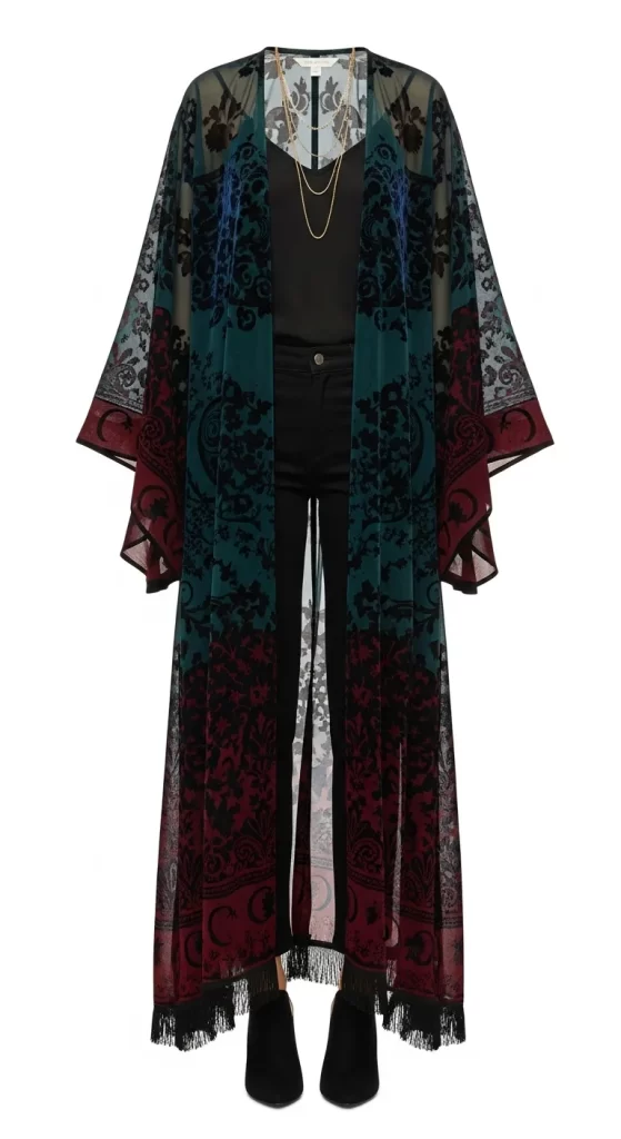 The Velvet Devoré Kimono The Velvet Devoré Kimono