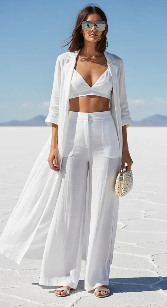 The All-White Resort Look