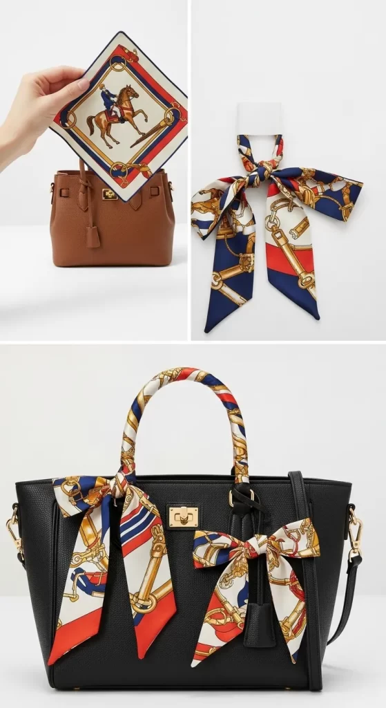 The Handbag Handle Wrap & Bow The Handbag Handle Wrap & Bow