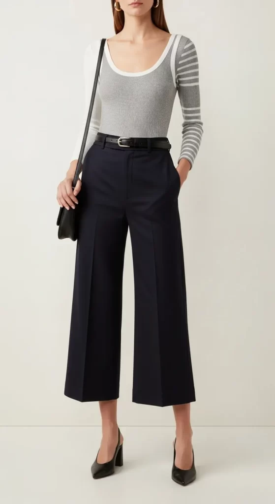 The Striped & Cropped Combo The Striped & Cropped Combo