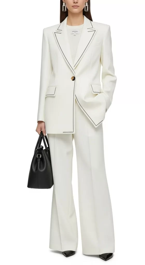  The Graphic Contrast Suit