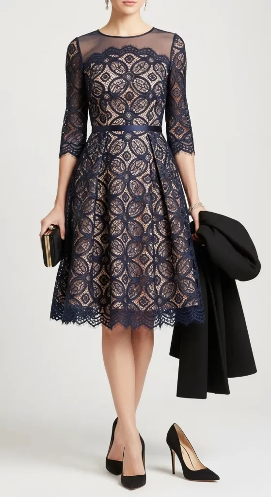 The Timeless Lace Cocktail Dress The Timeless Lace Cocktail Dress