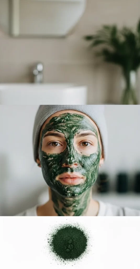 Nutrient-Rich Seaweed & Spirulina Mask Nutrient-Rich Seaweed & Spirulina Mask