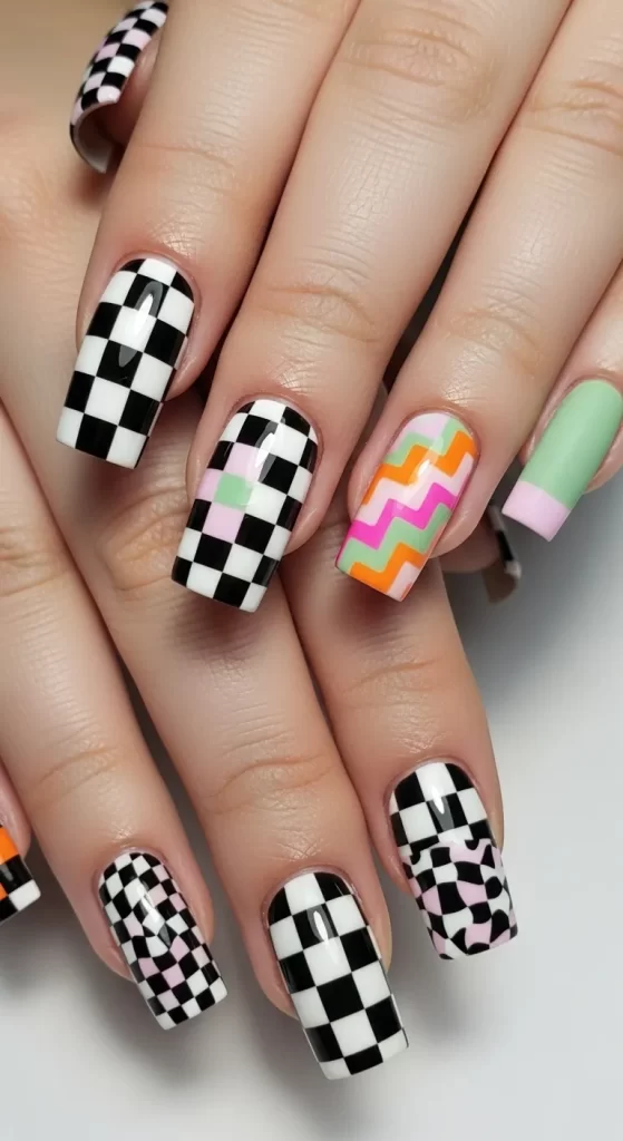 Groovy Checkerboard Mix