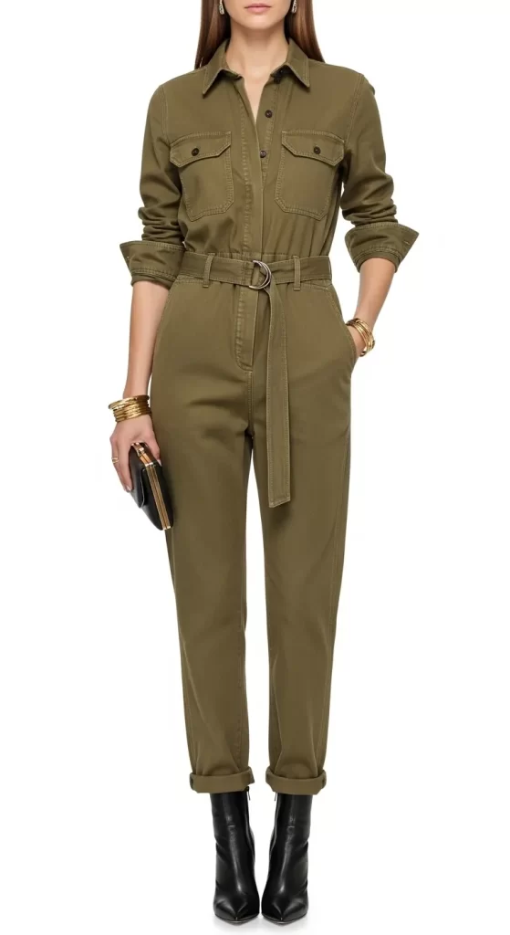 The Utilitarian Chic Jumpsuit The Utilitarian Chic Jumpsuit