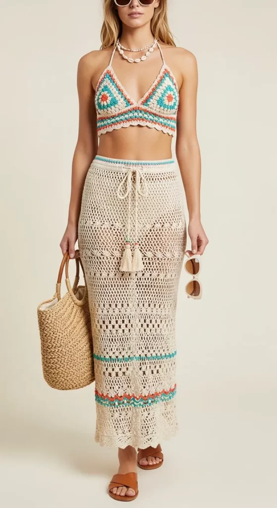 The Crochet Beachside Set The Crochet Beachside Set