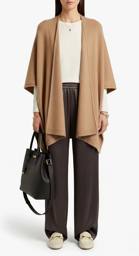 The Luxe Cashmere Capelet