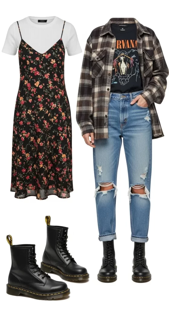 The Iconic 90s Grunge Boot