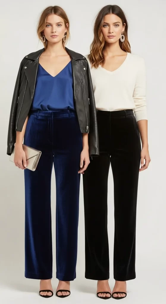 The Evening Velvet Trousers The Evening Velvet Trousers