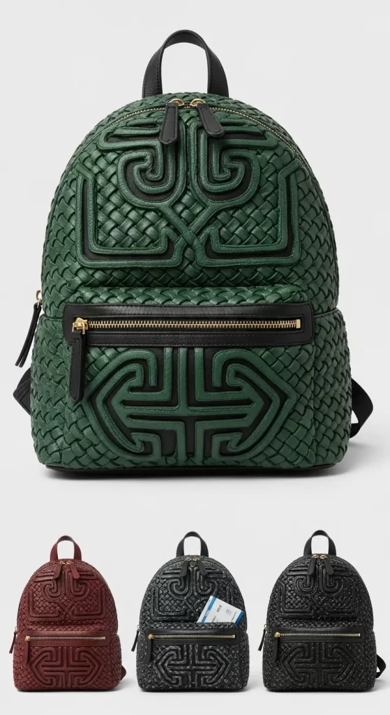 The Intricate Woven Backpack The Intricate Woven Backpack