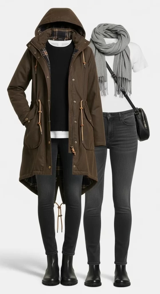 The Essential Parka Layering