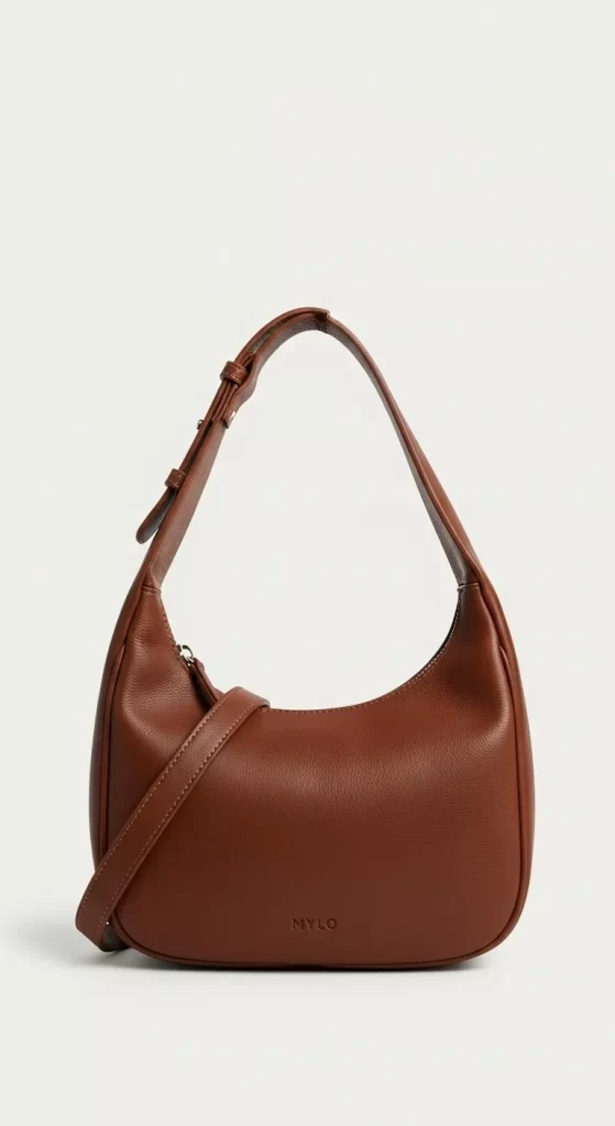 The Classic Leather Shoulder Bag The Classic Leather Shoulder Bag