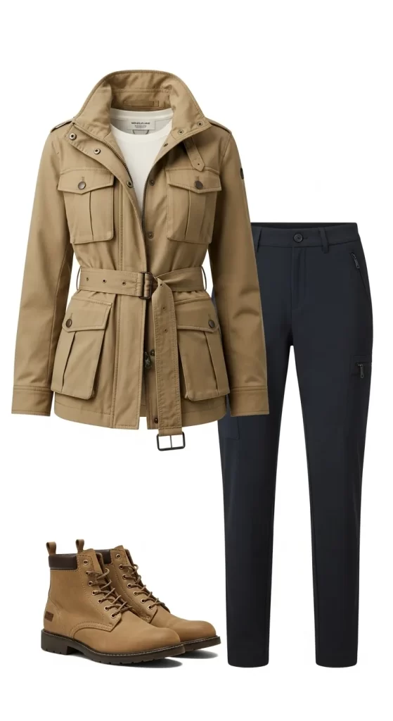 The Field Utility Jacket Look