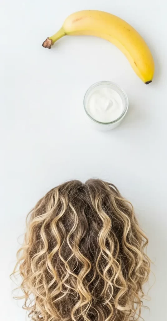 Frizz-Taming Banana & Yogurt Hair Mask Frizz-Taming Banana & Yogurt Hair Mask